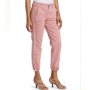 Paige Mayslie High Rise Denim Jogger‎ in Grosgrain Vintage Sunset Size 29